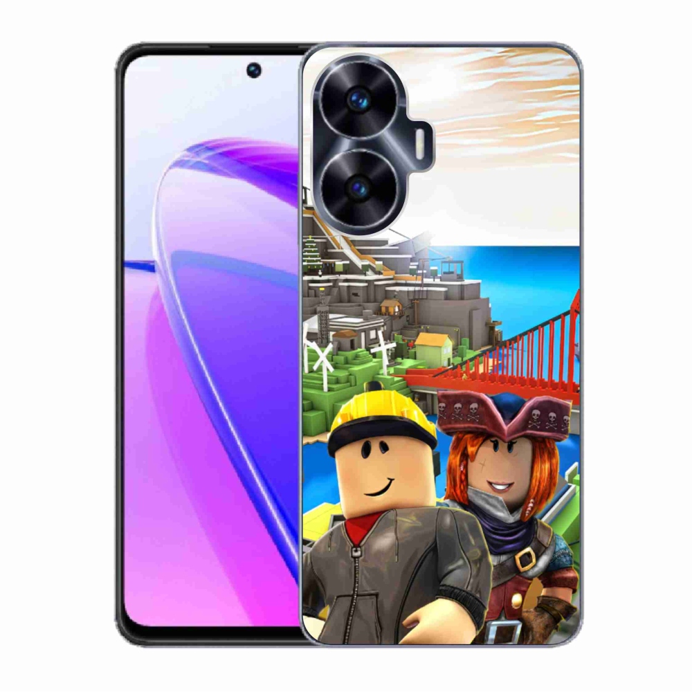 Gélový kryt mmCase na Realme C55 - roblox 1