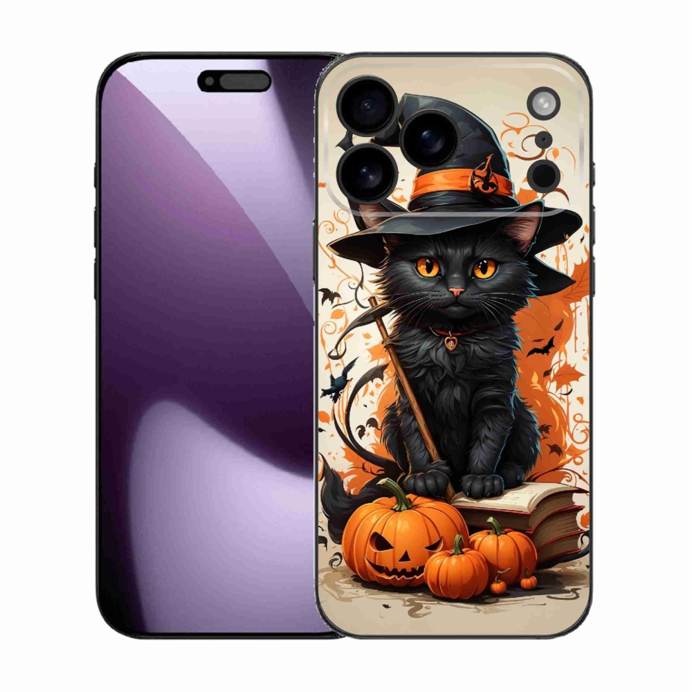 Gélový kryt mmCase na iPhone 17 Pro Max - kocúr čarodejník