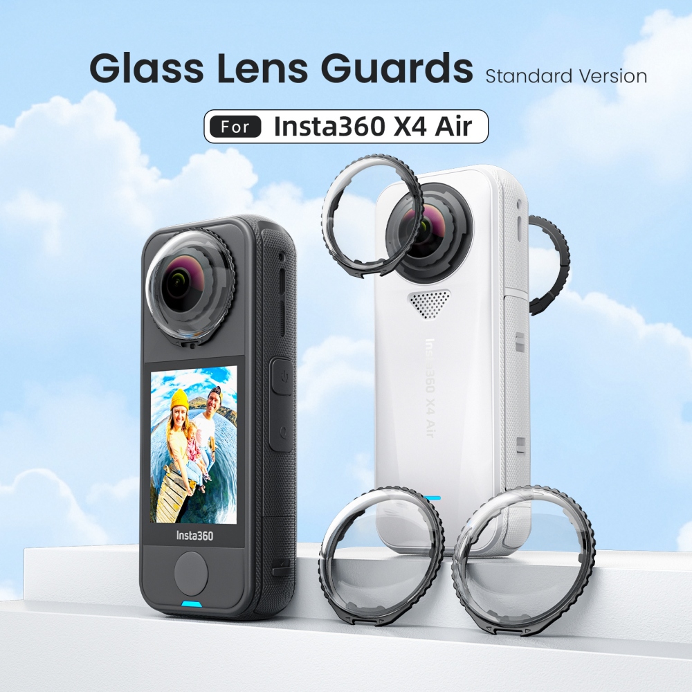 AMAGISN ochranné sklo objektívu pre Insta360 X4 Air, 2 ks