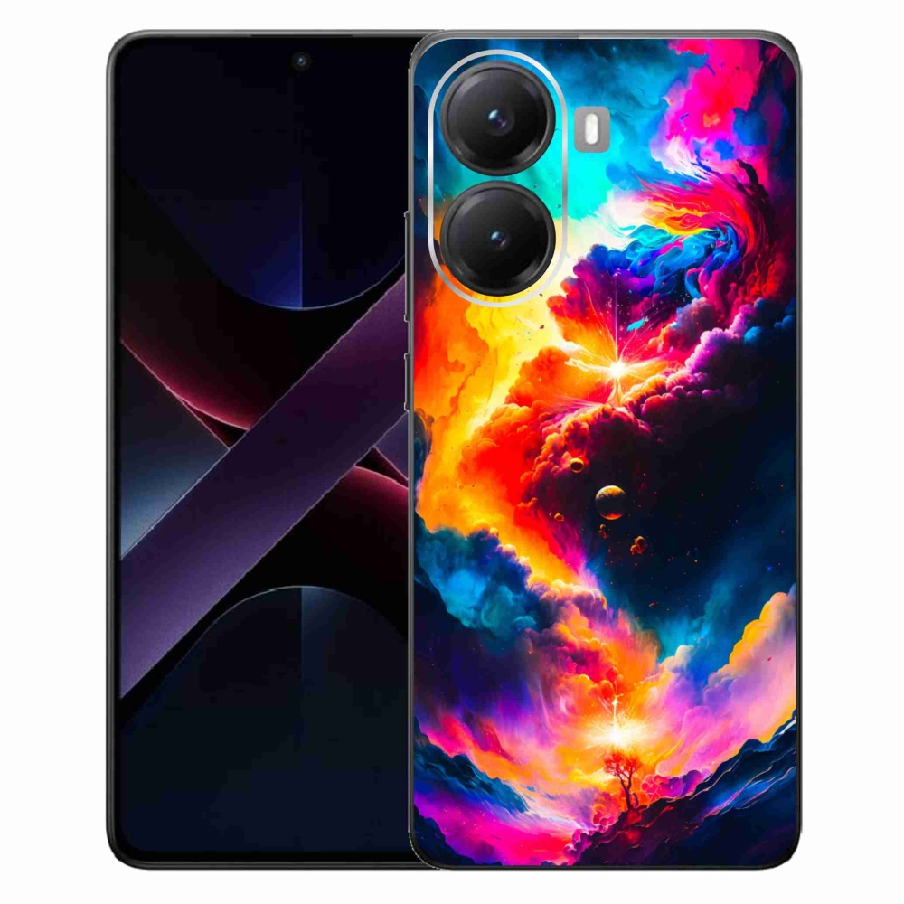 Gélový kryt mmCase na Xiaomi Poco X7 Pro 5G - abstraktný motív