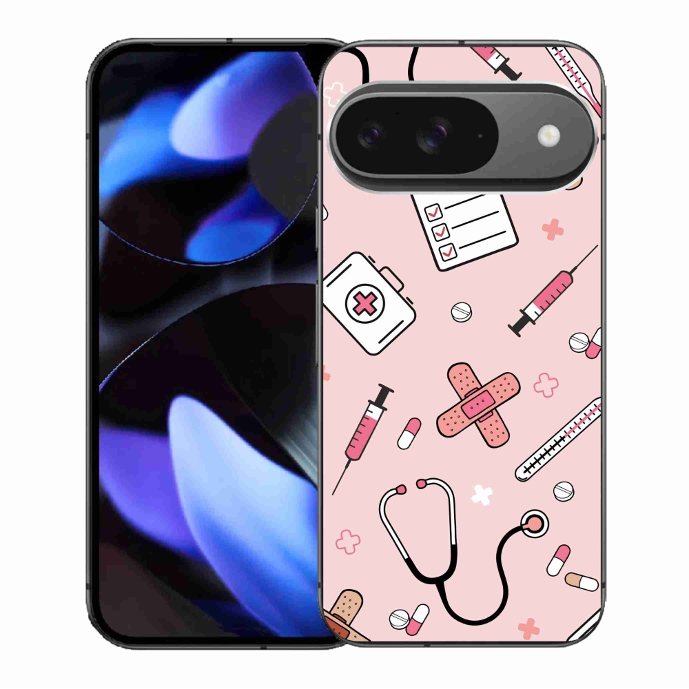 Gélový kryt mmCase na Google Pixel 9/9 Pro - zdravotníctvo 2