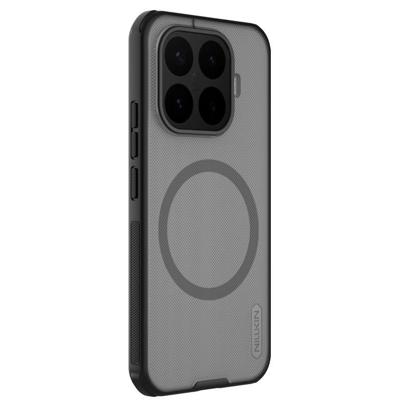 Nillkin Super Frosted PRO Magnetic zadný kryt pre Xiaomi 17T, priehľadný čierny