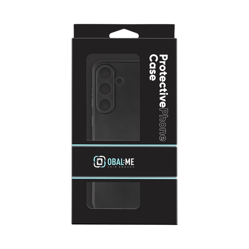 Kryt:ME Matný TPU kryt pre Samsung Galaxy S25+ Black