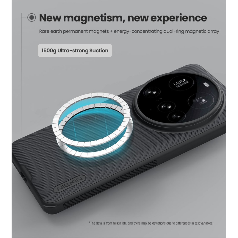 Nillkin Super Frosted PRE Magnetic Zadný Kryt pre Xiaomi 15 Ultra Black