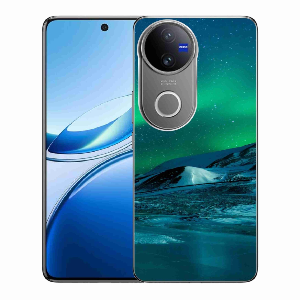 Gélový kryt mmCase na Vivo V50 5G - polárna žiara