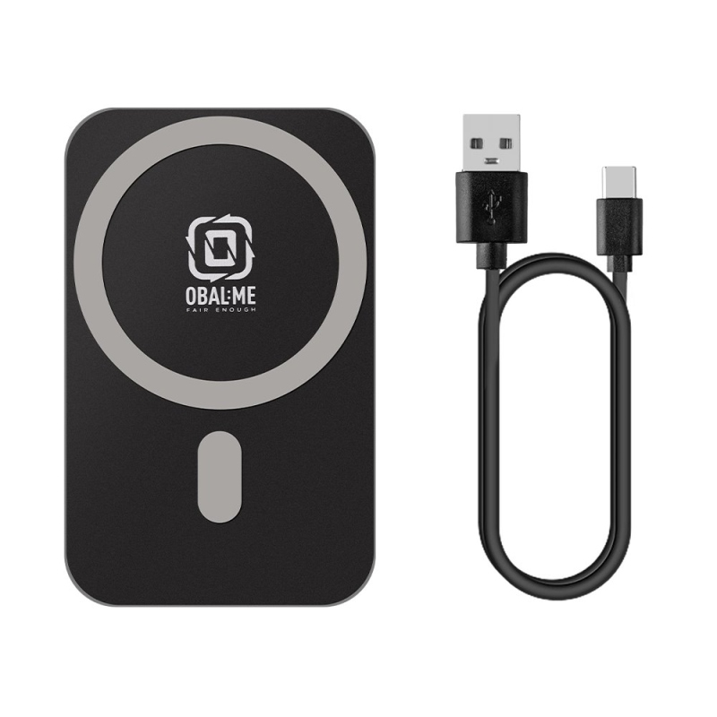 BALENIE:ME MagNetix Plate Bezdrôtový držiak na nabíjanie do auta 15W Black