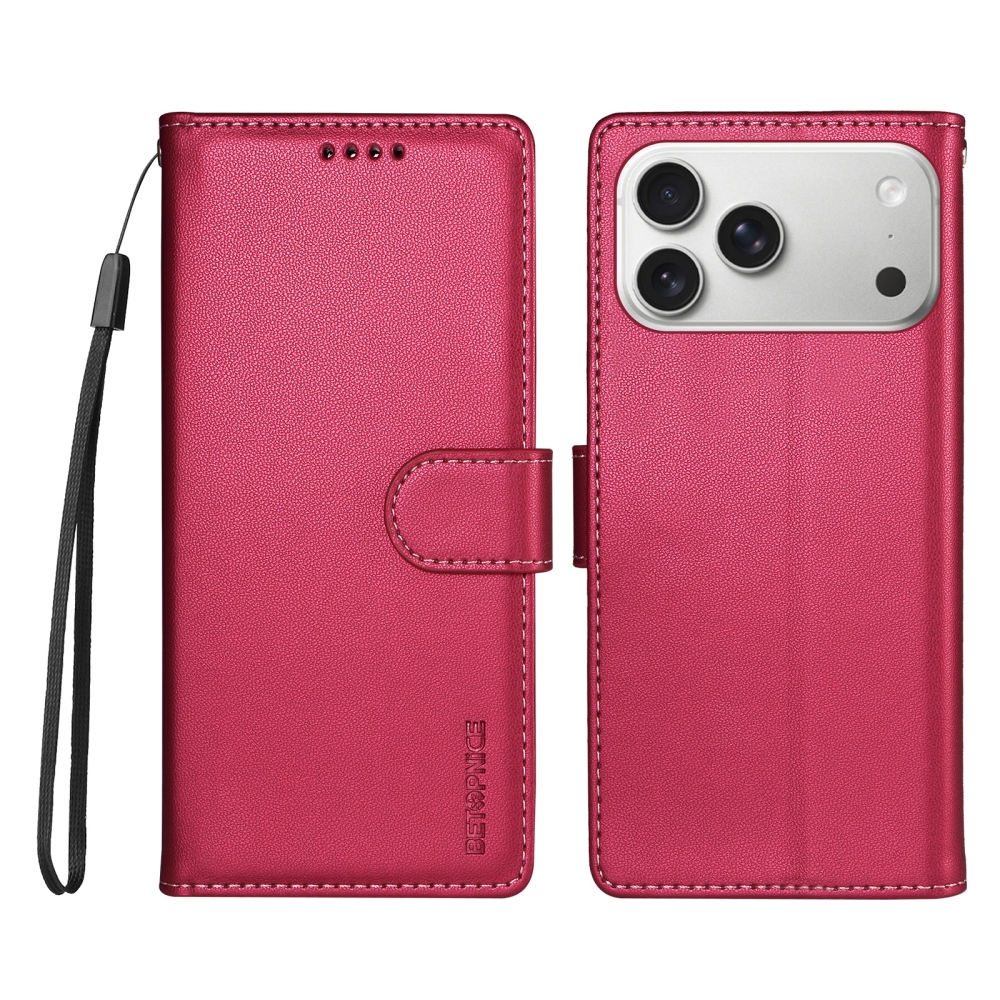 BTP knižkové púzdro na iPhone 18 Pro Max/17 Pro Max - rose
