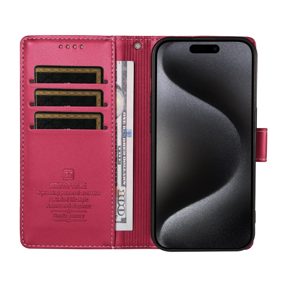 BTP knižkové puzdro na Vivo V70 Lite 5G - rose