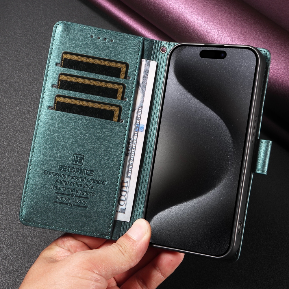 BTP knižkové puzdro na Vivo V70 Lite 5G - zelené