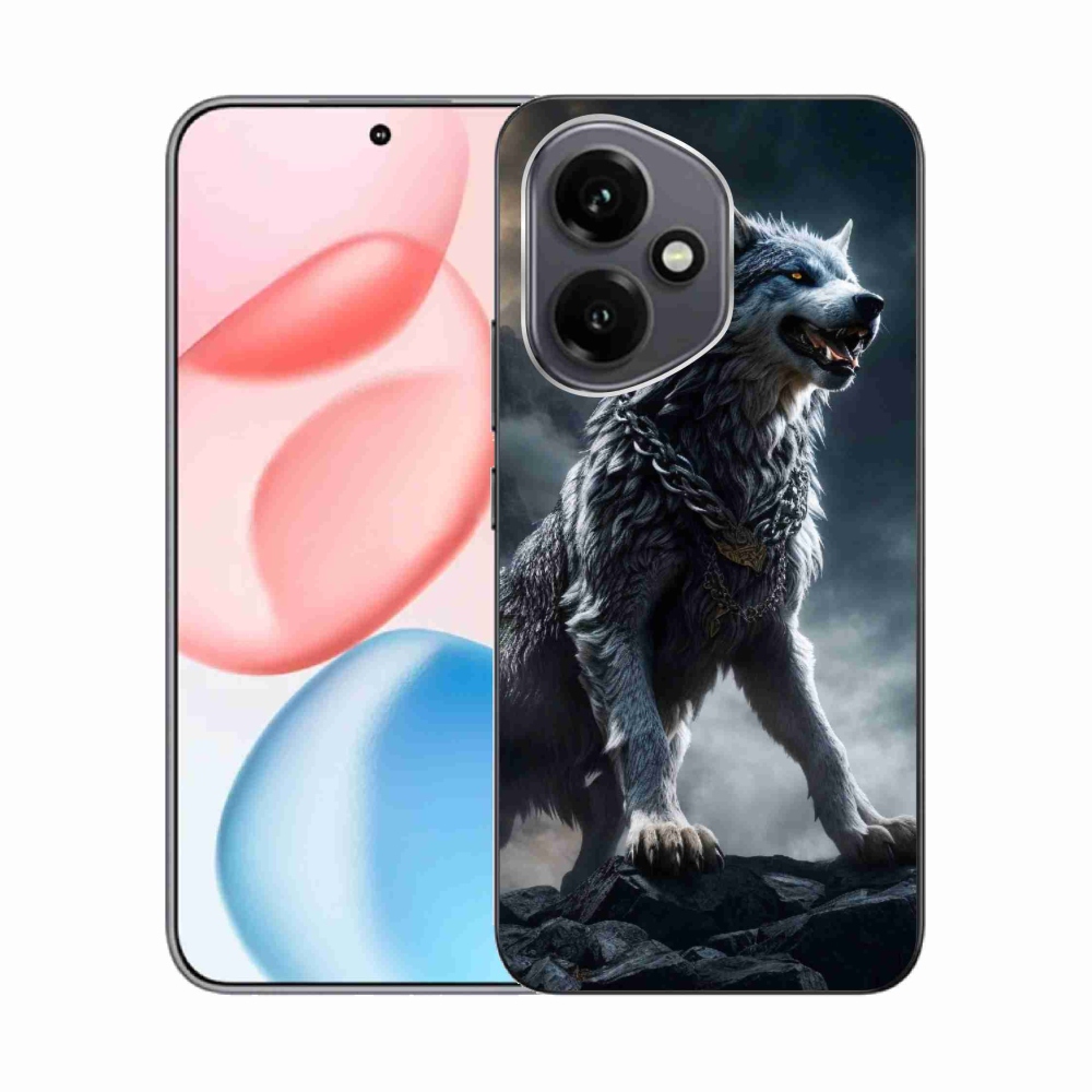 Gélový kryt mmCase na Honor 400 - vlk 1