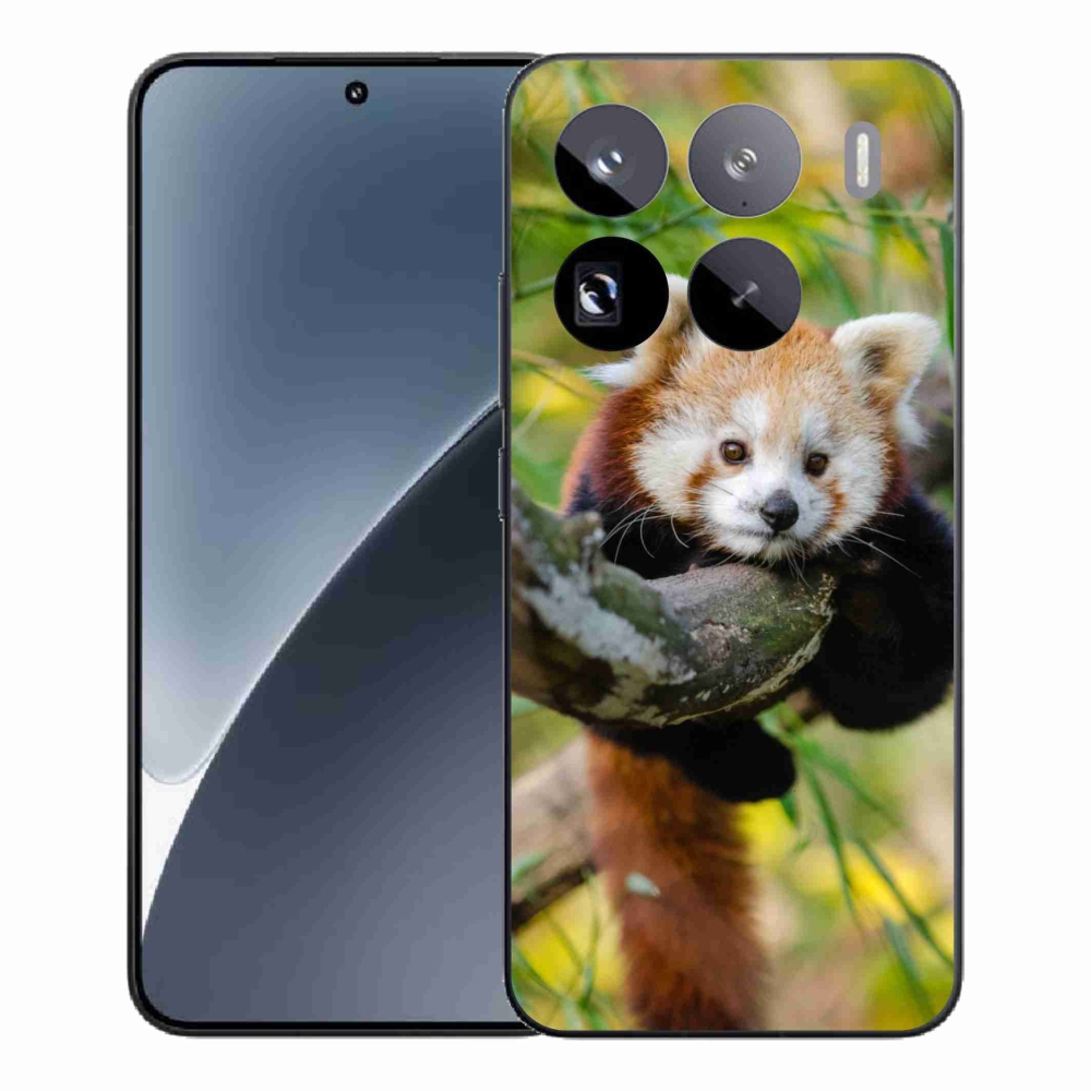 Gélový kryt mmCase na Xiaomi 15 Pro - panda červená