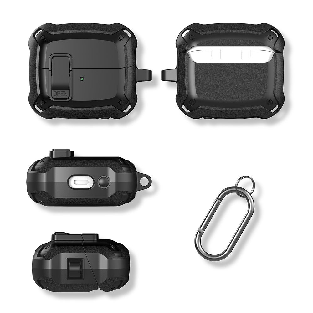 Buckles odolný obal na Samsung Galaxy Buds3 Pro/Buds3 - čierny