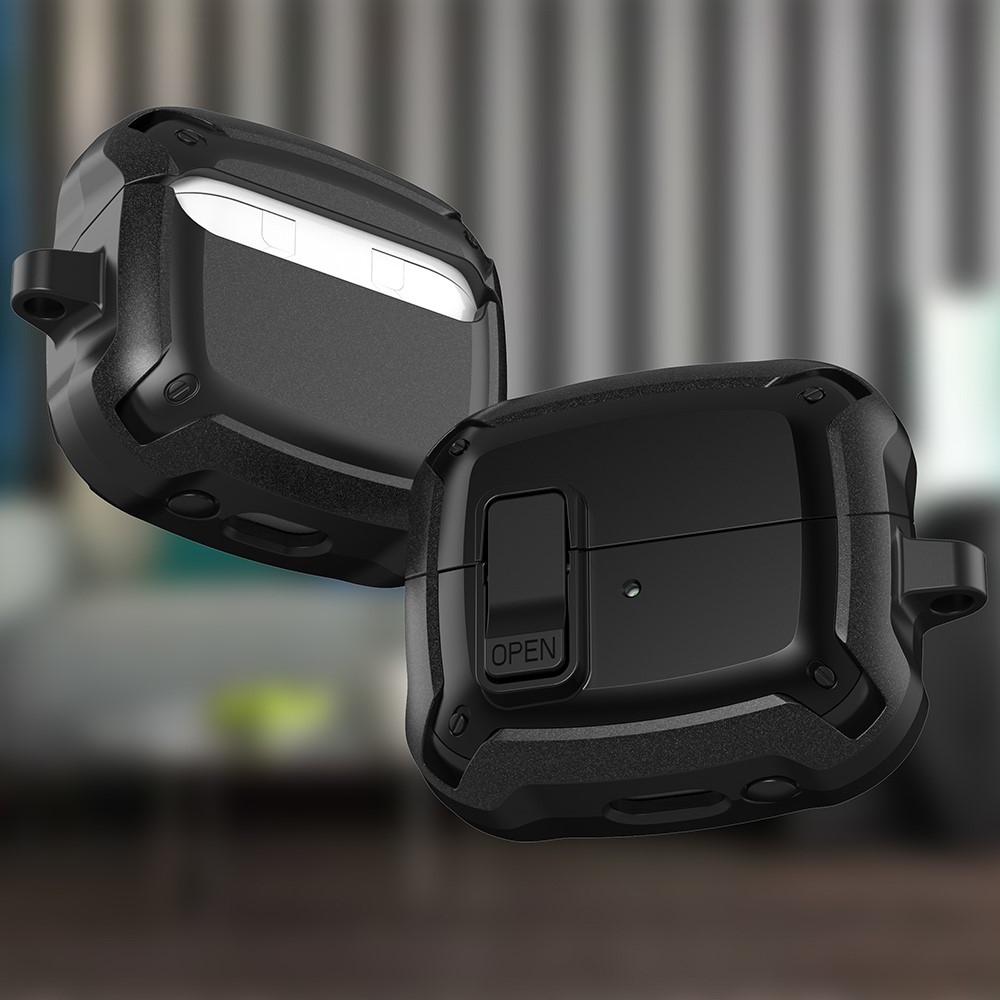Buckles odolný obal na Samsung Galaxy Buds3 Pro/Buds3 - čierny