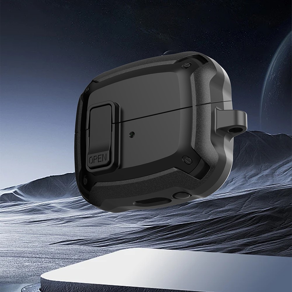 Buckles odolný obal na Samsung Galaxy Buds3 Pro/Buds3 - čierny