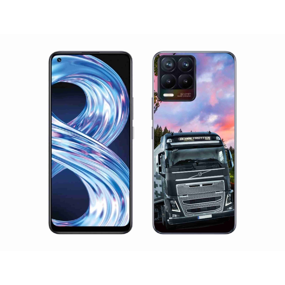 Gélový kryt mmCase na Realme 8 Pro - kamión 2