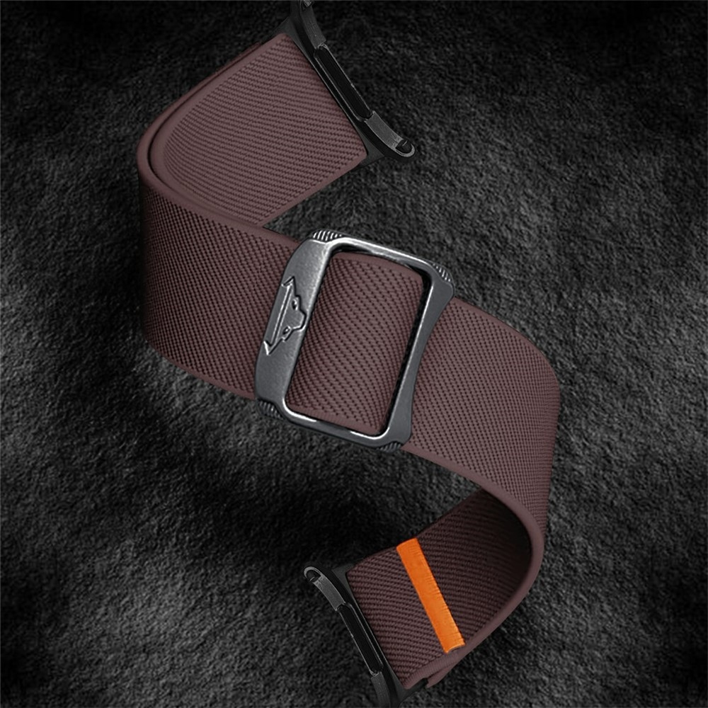 Bull nylonový elastický remienok na Samsung Galaxy Watch Ultra (2025) 47mm - vínový
