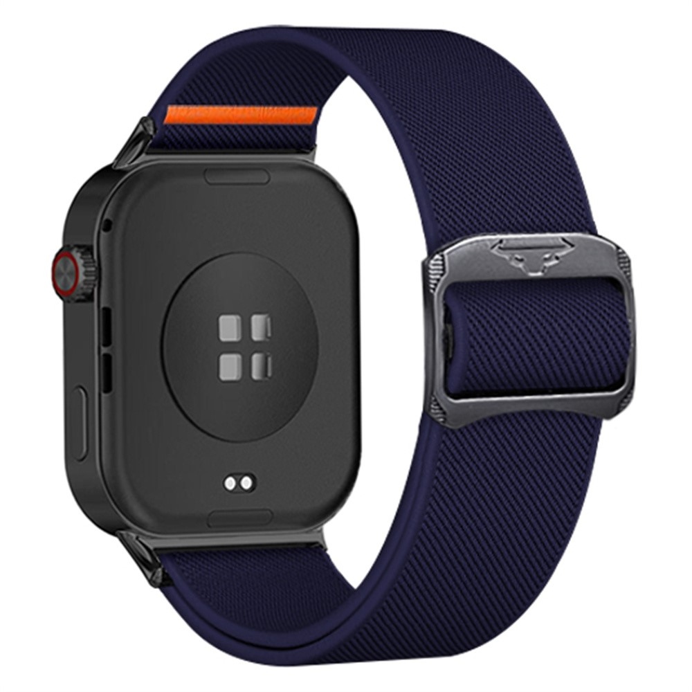 Bull nylonový elastický remienok na Xiaomi Smart Band 10 Pro/9 Pro/8 Pro/Redmi Watch 6/5/4 - modrý