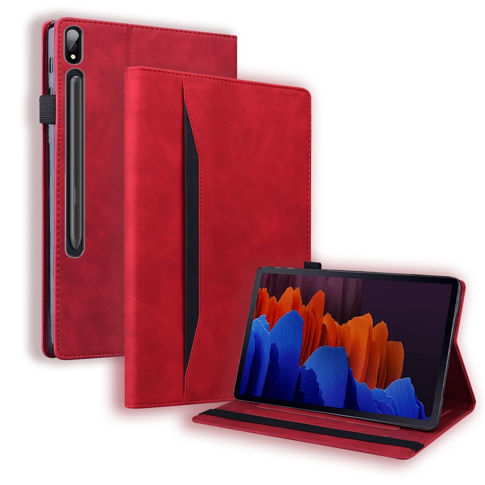 Business zatváracie púzdro na tablet Samsung Galaxy Tab S12 Ultra/S11 Ultra/S10 Ultra - červené