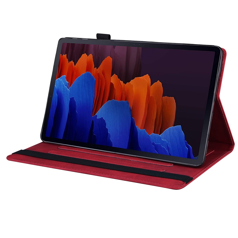 Business zatváracie púzdro na tablet Samsung Galaxy Tab S12 Ultra/S11 Ultra/S10 Ultra - červené