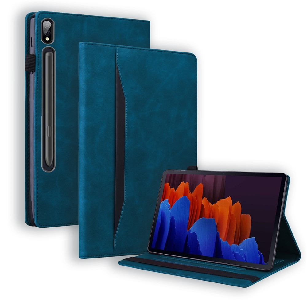 Business zatváracie púzdro na tablet Samsung Galaxy Tab S12 Ultra/S11 Ultra/S10 Ultra - modré