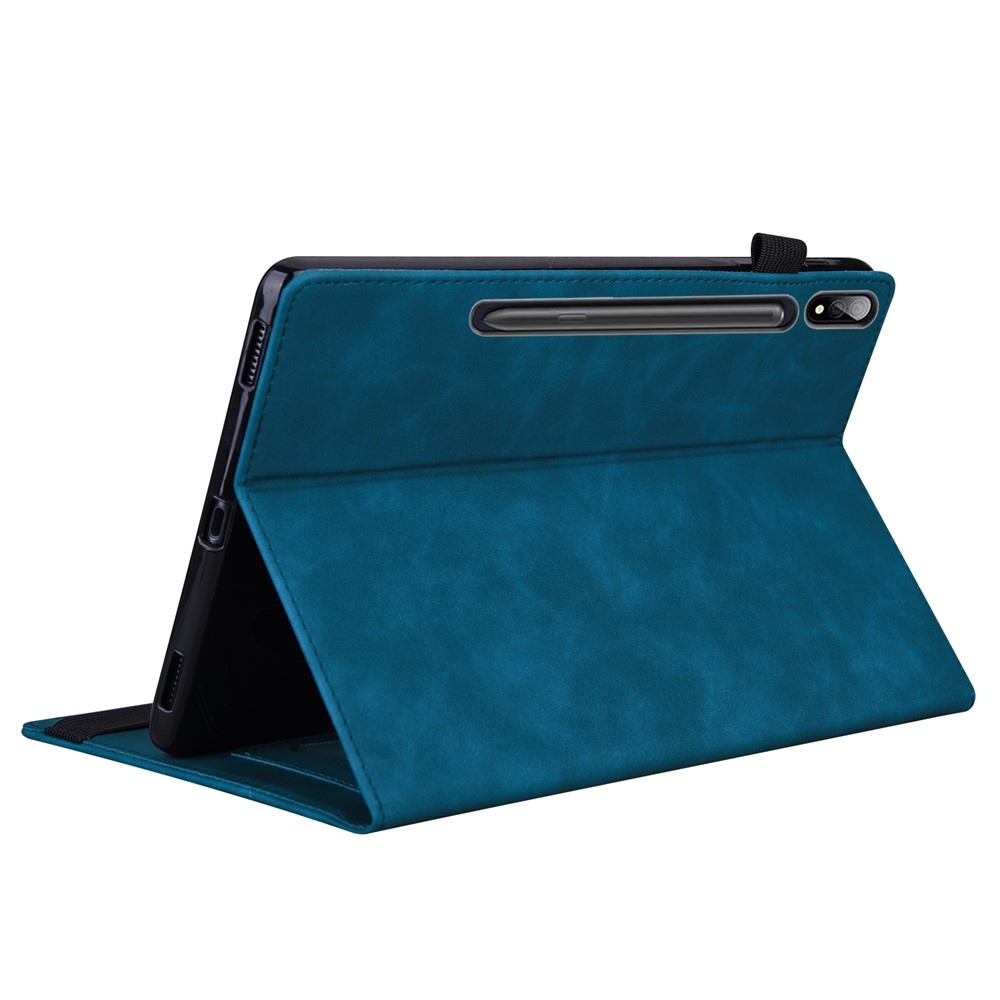 Business zatváracie púzdro na tablet Samsung Galaxy Tab S12 Ultra/S11 Ultra/S10 Ultra - modré