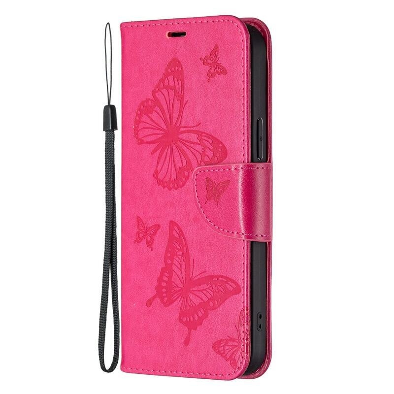 Butterfly knižkové púzdro na Xiaomi 13 Lite - rose