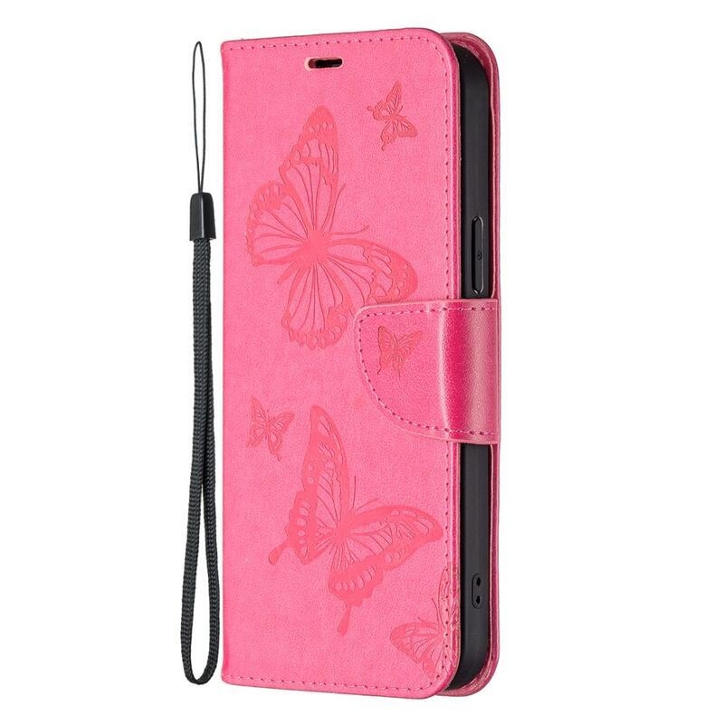 Butterfly knižkové púzdro na Xiaomi 13 Pro - rose