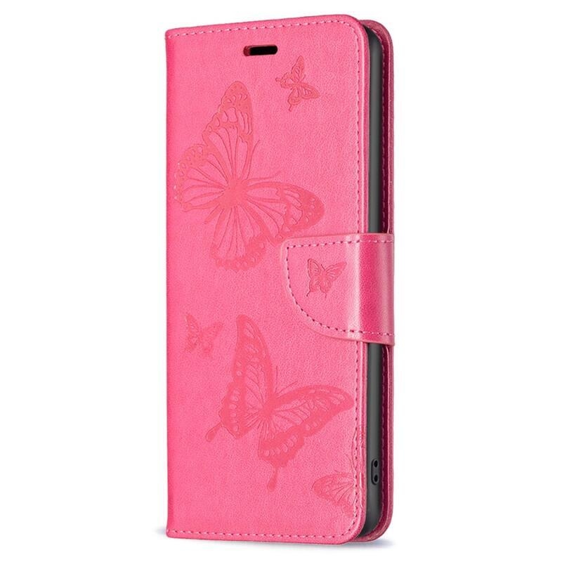 Butterfly knižkové púzdro na Xiaomi Poco F5 Pro - rose