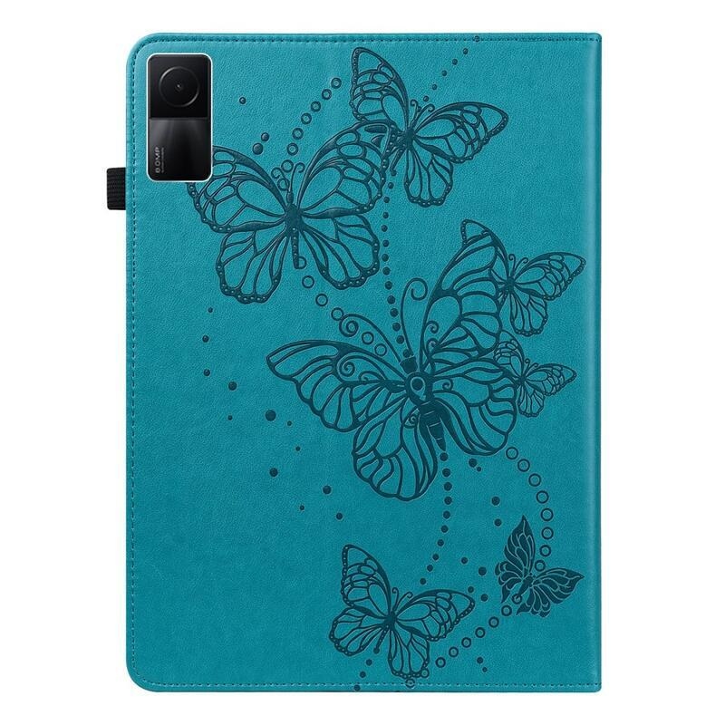 Butterfly zatváracie púzdro na tablet Xiaomi Redmi Pad 10.6 - modré