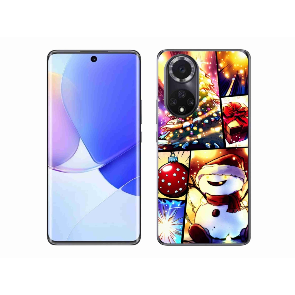 Gélový kryt mmCase na Huawei Nova 9 - vianočné motívy 1