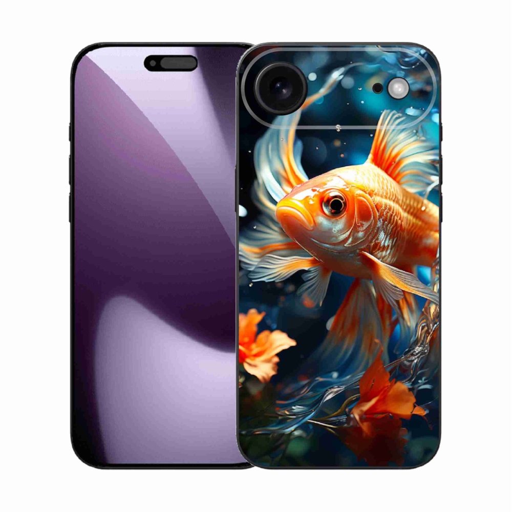 Gélový kryt mmCase na iPhone 17 Air - rybka