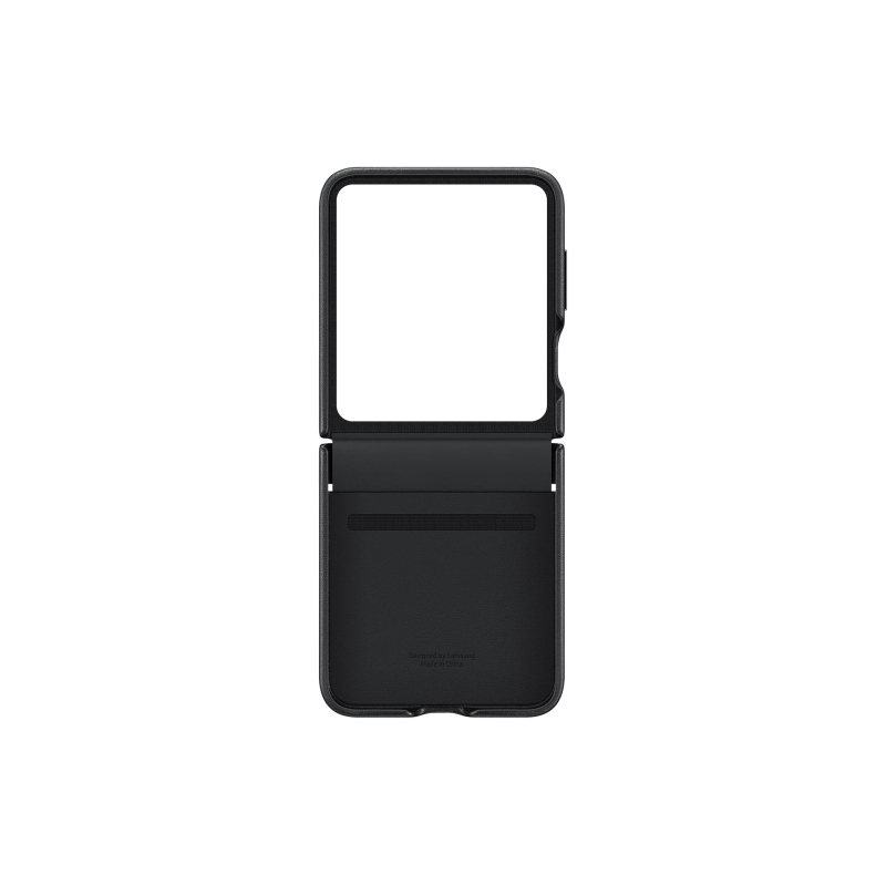 EF-VF731PBE Samsung Kožený Kryt pre Galaxy Z Flip 5 Black