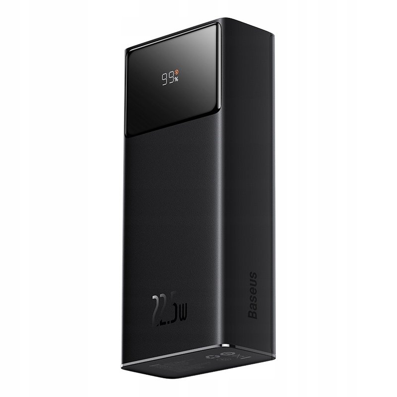Powerbanka Baseus EnerFill 22,5 W, 30 000 mAh, Cosmic Black