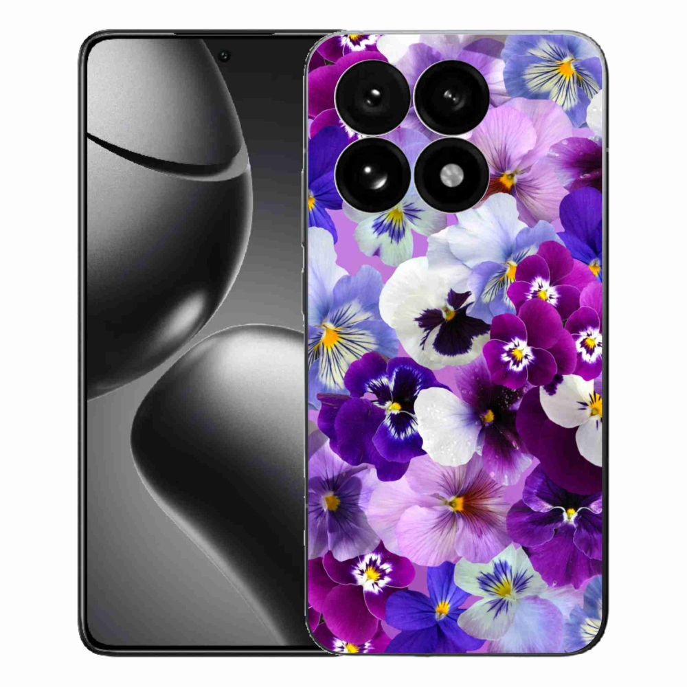 Gélový kryt mmCase na Xiaomi 15T - kvety 9