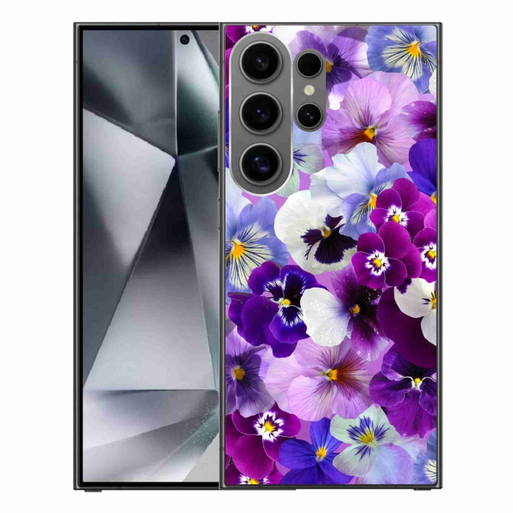 Gélový kryt mmCase na Samsung Galaxy S24 Ultra - kvety 9