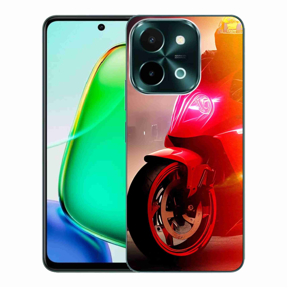 Gélový kryt mmCase na Vivo Y28 - motorka