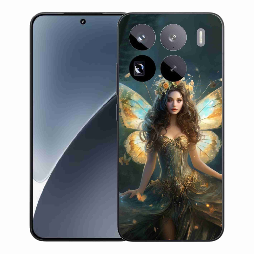 Gélový kryt mmCase na Xiaomi 15 Pro - motýlia žena