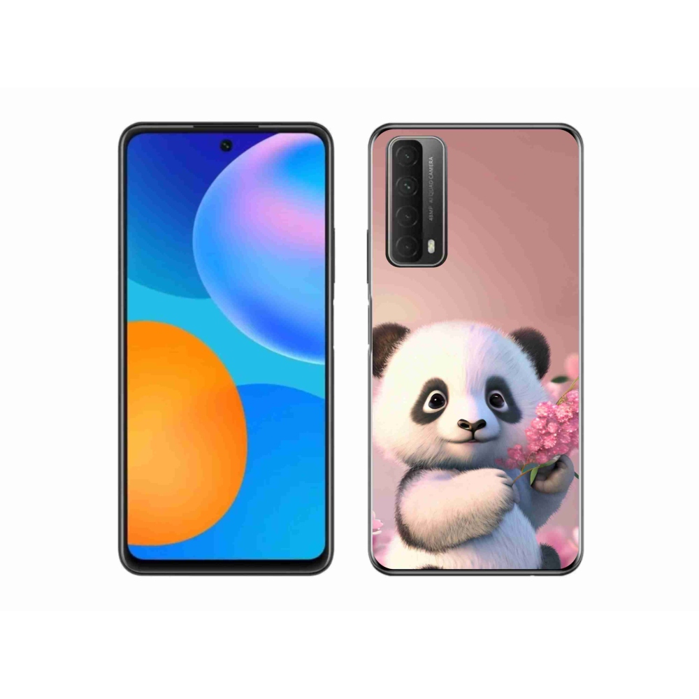 Gélový kryt mmCase na Huawei P Smart (2021) - roztomilá panda