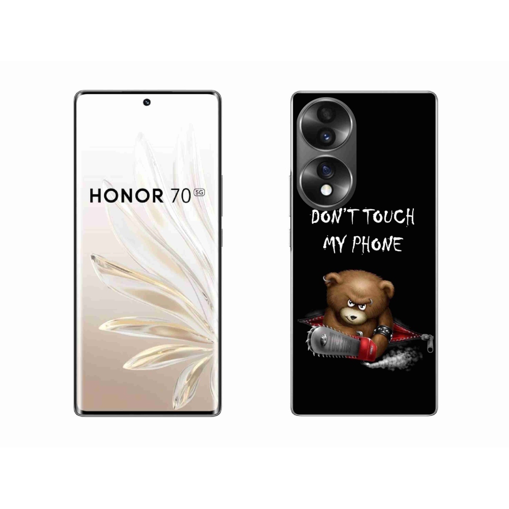 Gélový kryt mmCase na Honor 70 - nesiahaj na telefón