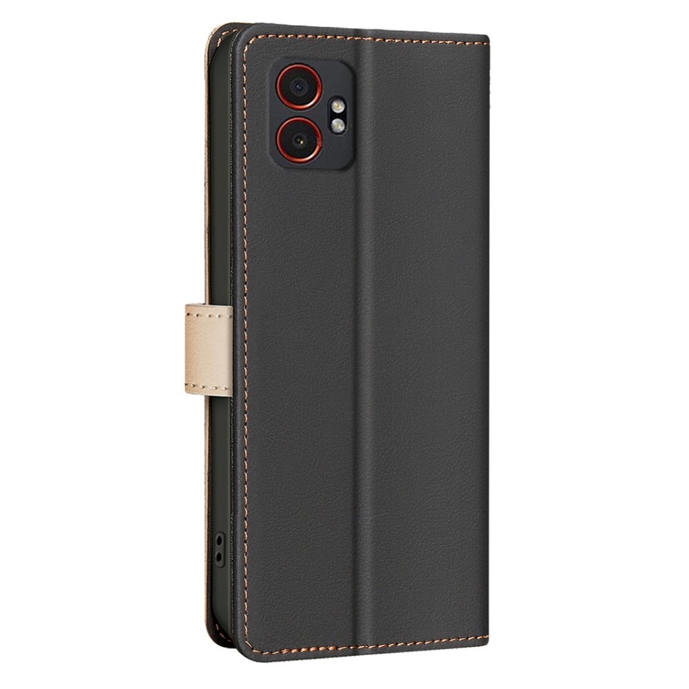 BNF DUO knižkové púzdro na Samsung Galaxy Xcover 7 Pro - čierne