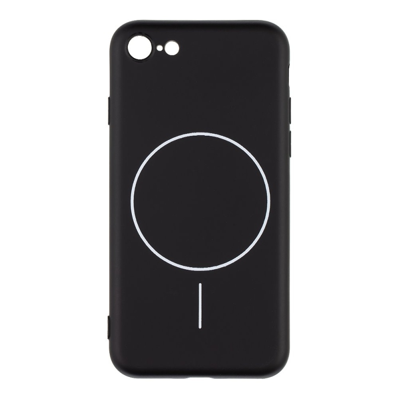 OBAL:ME MagNetix Matte TPU Cover pre Apple iPhone 7/8/SE2020/SE2022 Black