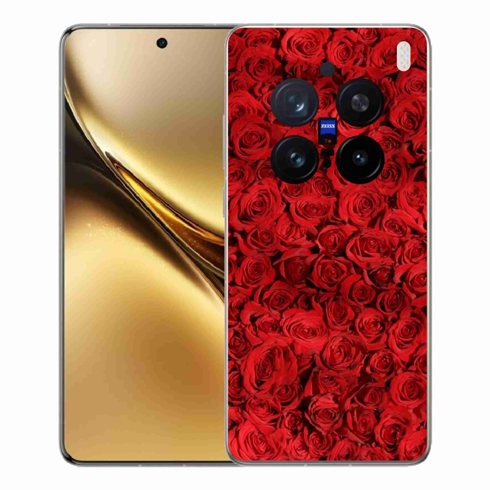 Gélový kryt mmCase na Vivo X200 Pro 5G - ruža