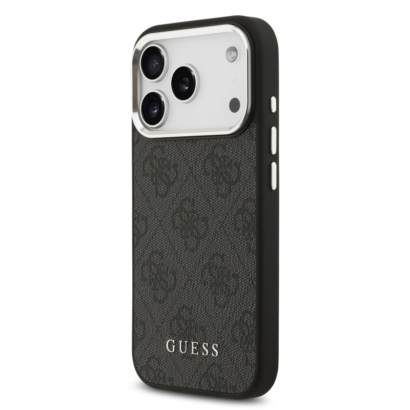 Zadný kryt Guess 4G MagSafe pre iPhone 17 Pro Black