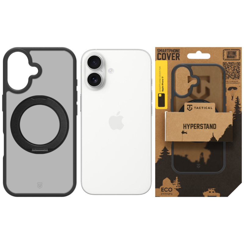 Tactical MagForce Hyperstand – puzdro pre Apple iPhone 17 v farbe Asphalt