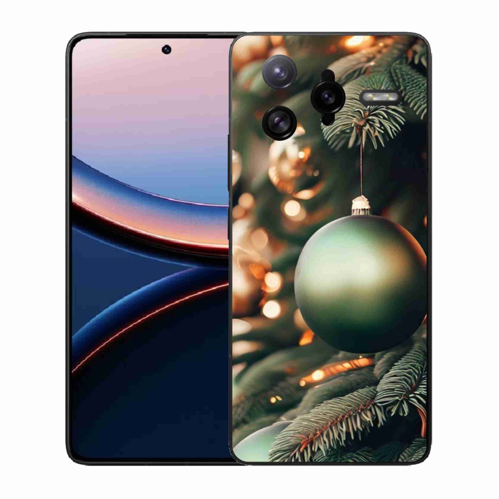 Gélový kryt mmCase na Xiaomi Poco F7 Ultra - vianočné ozdoby 1