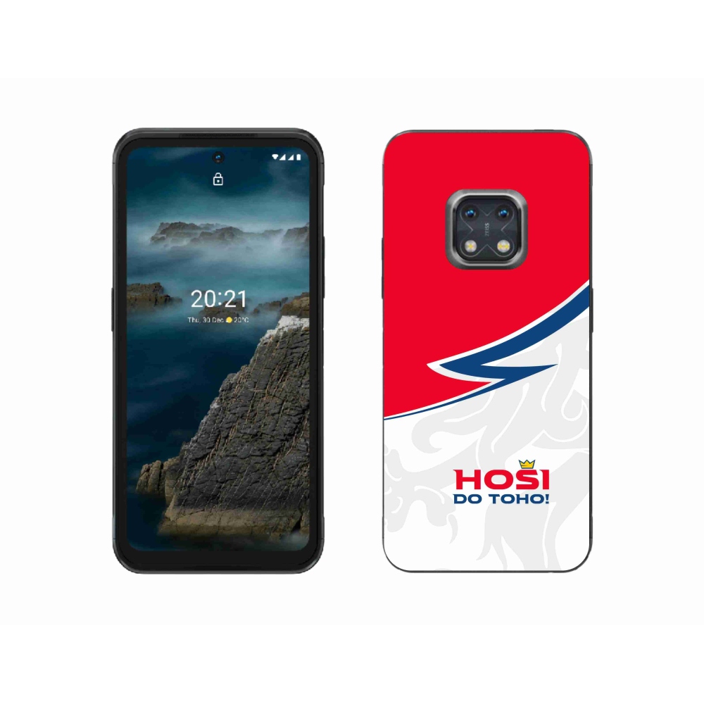 Gélový kryt mmCase na Nokia XR20 - chlapci do toho