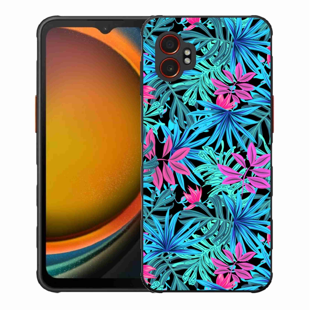 Gélový kryt mmCase na Samsung Galaxy Xcover 7 Pro - kvety 3