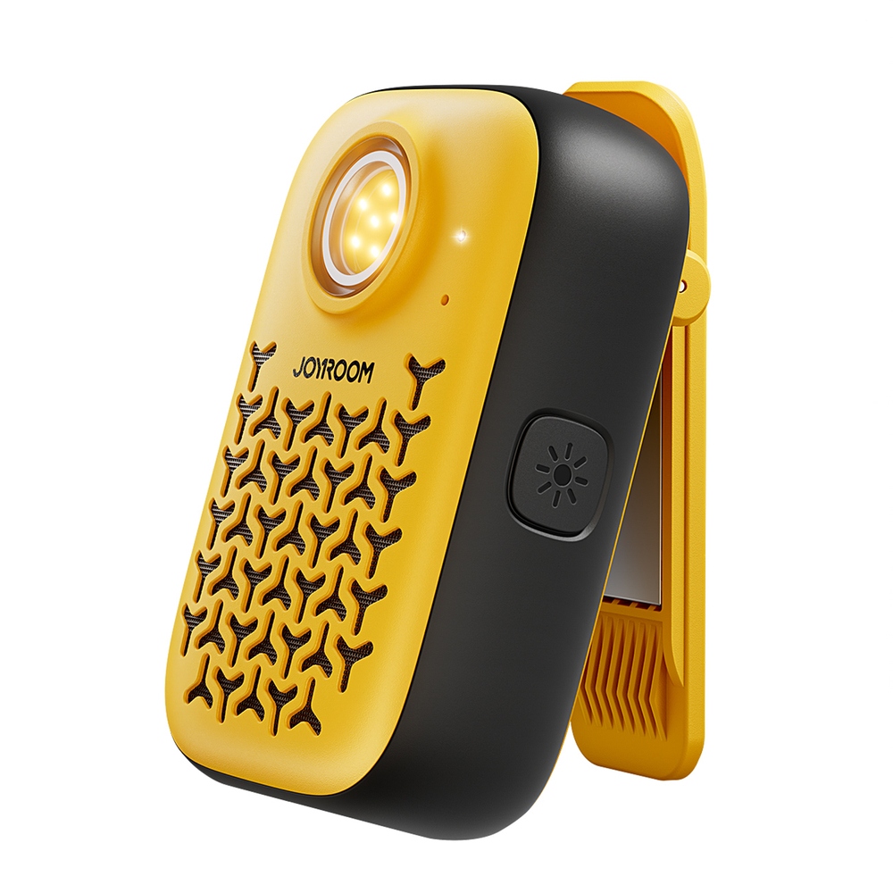 Joyroom Maya JR-MS03 prenosný Bluetooth reproduktor so svietidlom - žltý