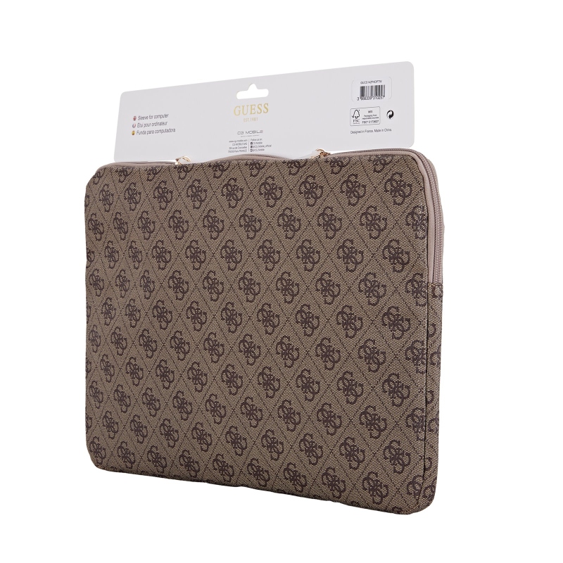 Guess PU 4G Triangle Logo Obal pre Notebook 14