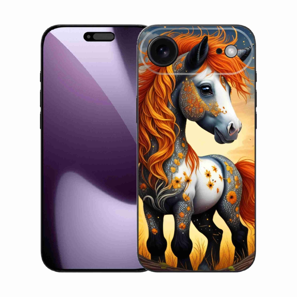 Gélový kryt mmCase na iPhone 17 Air - farebný poník